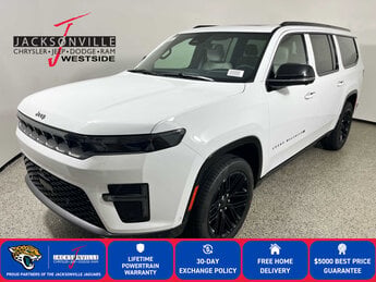 2026 Bright White Clearcoat Jeep Grand Wagoneer L Limited Reserve 4X4 4 Door G 3.0L Straight 6 Cylinder Engine3.0