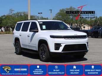 2026 Bright White Clearcoat Jeep Grand Wagoneer SUV Automatic RWD