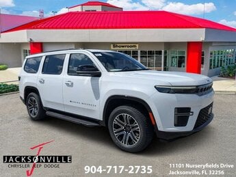 2026 Bright White Clearcoat Jeep Grand Wagoneer SUV 4 Door Automatic RWD