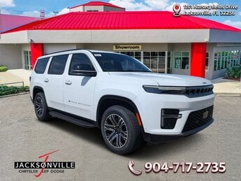 2026 Bright White Clearcoat Jeep Grand Wagoneer Automatic 3.0L I6 Engine SUV 4 Door RWD