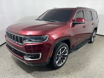 2022 Velvet Red Pearlcoat Jeep Wagoneer Series II RWD SUV 4 Door G 5.7L 8 Cylinder Engine5.7