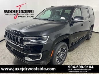 2025 Diamond Black Crystal Pearlcoat Jeep Wagoneer G 3.0L Straight 6 Cylinder Engine3.0 SUV Automatic 4 Door