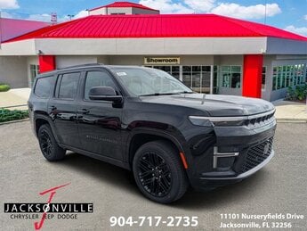 2026 High Gloss Black Jeep Grand Wagoneer Limited Reserve 4 Door 4X4 3.0L I6 Engine Automatic SUV