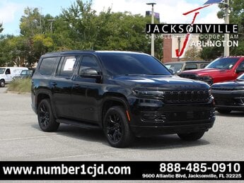 2025 Diamond Black Crystal Pearlcoat Jeep Wagoneer Series II Carbide Automatic 4X4 4 Door
