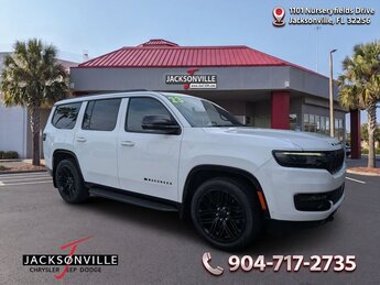 2023 Bright White Clearcoat Jeep Wagoneer Series II SUV 4X4 3.0L I6 Engine