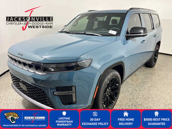 2026 Steel Blue Jeep Grand Wagoneer Limited Reserve 4 Door SUV G 3.0L Straight 6 Cylinder Engine3.0 Automatic 4X4