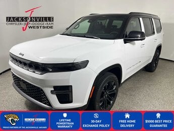 2026 Bright White Clearcoat Jeep Grand Wagoneer Limited Reserve 4 Door 4X4 Automatic G 3.0L Straight 6 Cylinder Engine3.0 SUV