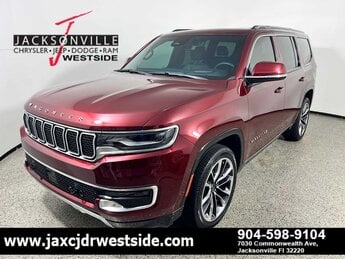 2022 Velvet Red Pearlcoat Jeep Wagoneer Series III Automatic 4X4 4 Door