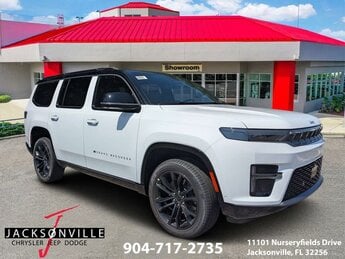 2026 Bright White Clearcoat Jeep Grand Wagoneer Summit Obsidian SUV 3.0L I6 Engine 4 Door 4X4