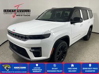 2026 Bright White Clearcoat Jeep Grand Wagoneer Summit Obsidian Automatic G 3.0L Straight 6 Cylinder Engine3.0 4X4 SUV 4 Door