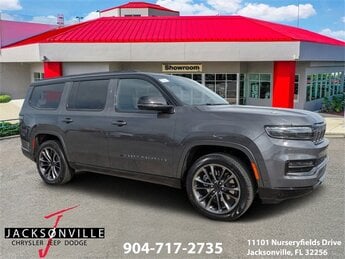 2025 Baltic Gray Metallic Clearcoat Jeep Grand Wagoneer Series II Obsidian Automatic SUV 3.0L I6 Engine 4X4 4 Door