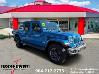 2020 Hydro Blue Pearlcoat Jeep Gladiator Overland Automatic 4X4 Truck
