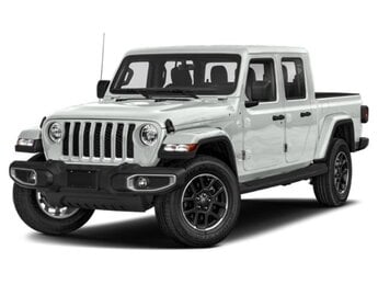 2022 Bright White Clearcoat Jeep Gladiator Overland 4 Door Truck 4X4