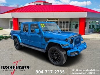 2023 Hydro Blue Pearlcoat Jeep Gladiator High Altitude 4X4 Truck 3.6L V6 24V VVT Engine