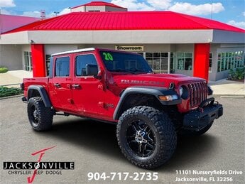 2020 Firecracker Red Clearcoat Jeep Gladiator Rubicon Truck 4 Door 4X4 3.6L V6 24V VVT Engine Automatic