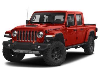 2021 Firecracker Red Clearcoat Jeep Gladiator Mojave Truck 4 Door 3.6L V6 24V VVT Engine 4X4