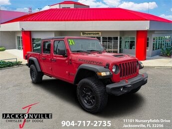 2021 Firecracker Red Clearcoat Jeep Gladiator Mojave Automatic 4X4 Truck 3.6L V6 24V VVT Engine