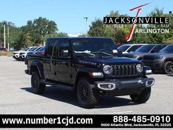 2025 Black Clearcoat Jeep Gladiator High Tide 4X4 Automatic 4 Door Truck