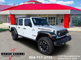 2026 Bright White Clearcoat Jeep Gladiator Rubicon 4 Door Automatic Truck 4X4