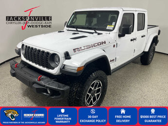2026 Bright White Clearcoat Jeep Gladiator Rubicon X Truck 4X4 G 3.6L V6 Cylinder Engine3.6