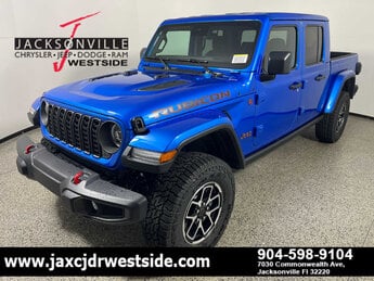 2025 Hydro Blue Pearlcoat Jeep Gladiator Rubicon G 3.6L V6 Cylinder Engine3.6 Truck 4X4 4 Door
