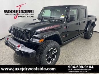 2026 Black Clearcoat Jeep Gladiator Rubicon G 3.6L V6 Cylinder Engine3.6 Truck 4X4 Automatic