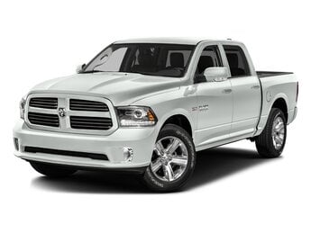 2016 Bright White Clearcoat Ram 1500 Big Horn 4 Door RWD Truck