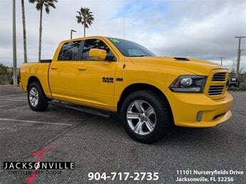 2016 Ram 1500 Sport 4X4 Automatic Truck HEMI 5.7L V8 Multi Displacement VVT Engine 4 Door