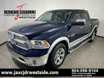 2014 True Blue Pearlcoat Ram 1500 Laramie 4X4 Automatic Truck