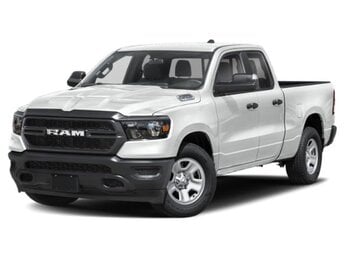 2023 Bright White Clearcoat Ram 1500 Big Horn Truck 4 Door RWD Automatic G 3.6L V6 Cylinder Engine3.6