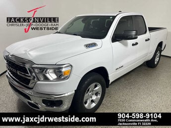 2023 Bright White Clearcoat Ram 1500 Big Horn Automatic RWD Truck 4 Door