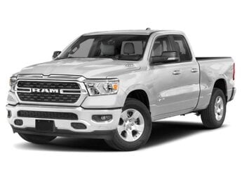 2022 Bright White Clearcoat Ram 1500 Big Horn Truck Automatic RWD 4 Door