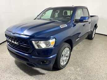 2023 Patriot Blue Pearlcoat Ram 1500 Big Horn RWD Automatic Truck G 5.7L 8 Cylinder Engine5.7 4 Door