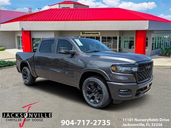 2025 Granite Crystal Metallic Clearcoat Ram 1500 Big Horn 4 Door 3.6L V6 24V VVT Engine RWD Truck Automatic