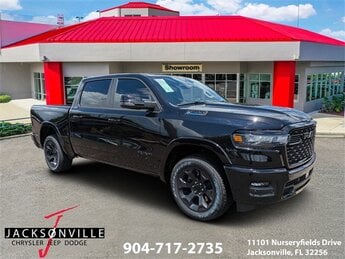 2025 Diamond Black Crystal Pearlcoat Ram 1500 Big Horn Automatic RWD 3.6L V6 24V VVT Engine Truck