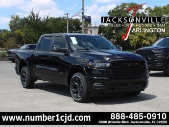 2025 Diamond Black Crystal Pearlcoat Ram 1500 Big Horn 4 Door RWD G 3.6L V6 Cylinder Engine3.6 Automatic Truck
