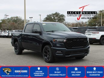 2026 Forged Blue Metallic Ram 1500 Big Horn 4 Door Truck G 3.6L V6 Cylinder Engine3.6