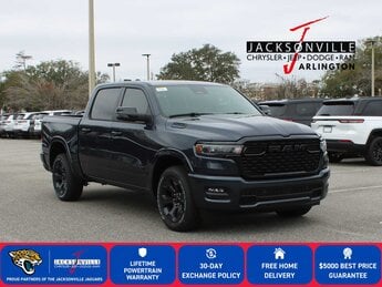 2026 Forged Blue Metallic Ram 1500 Big Horn 4 Door Truck G 3.6L V6 Cylinder Engine3.6