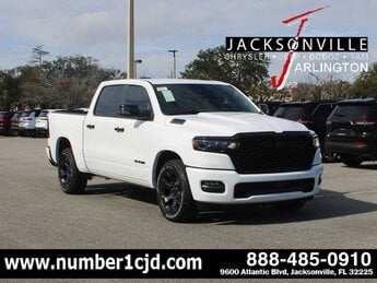 2025 Bright White Clearcoat Ram 1500 Big Horn Truck 4 Door G 3.6L V6 Cylinder Engine3.6