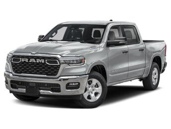 2025 Billet Silver Metallic Clearcoat Ram 1500 Big Horn RWD Truck G 3.6L V6 Cylinder Engine3.6 4 Door