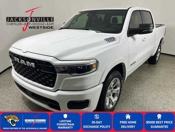 2026 Bright White Clearcoat Ram 1500 Big Horn G 3.6L V6 Cylinder Engine3.6 4 Door Automatic