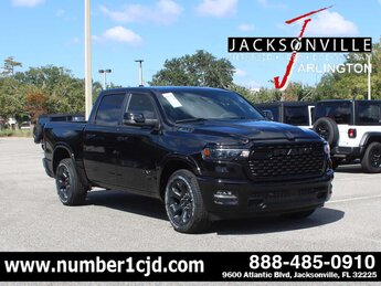 2025 Diamond Black Crystal Pearlcoat Ram 1500 Big Horn Truck 4 Door RWD G 3.6L V6 Cylinder Engine3.6