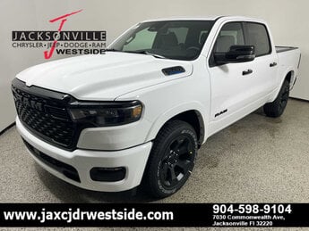2025 Bright White Clearcoat Ram 1500 Big Horn Automatic Truck 4 Door RWD