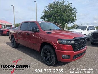 2026 Molten Red Pearlcoat Ram 1500 Big Horn/Lone Star Automatic 3.6L V6 24V VVT Engine 4 Door Truck