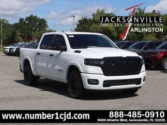 2025 Bright White Clearcoat Ram 1500 Big Horn G 3.6L V6 Cylinder Engine3.6 Automatic Truck RWD 4 Door
