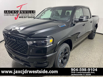 2025 Diamond Black Crystal Pearlcoat Ram 1500 Big Horn Truck G 3.6L V6 Cylinder Engine3.6 RWD Automatic