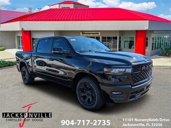 2025 Diamond Black Crystal Pearlcoat Ram 1500 Big Horn Truck 4 Door RWD 3.6L V6 24V VVT Engine