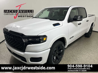 2025 Bright White Clearcoat Ram 1500 Big Horn Automatic G 3.6L V6 Cylinder Engine3.6 RWD Truck 4 Door