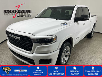 2026 Bright White Clearcoat Ram 1500 Big Horn 4 Door Truck RWD