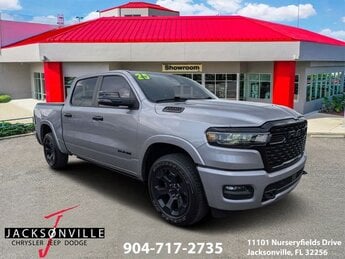 2025 Billet Silver Metallic Clearcoat Ram 1500 Big Horn/Lone Star 4 Door Truck 3.0L I6 Engine RWD Automatic